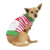 Holiday Time Dog Sweater, Red Santa Striped, (Small)
