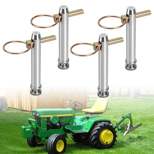 Pasador de enganche superior para tractor HTJYMY S07070200, 14 cm, paquete de 4