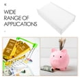 thumbnail image 3 of TEHAUX 1Set White Rectangular Cash Insert Tray for Cash Register for Kids Simple Design, 3 of 8