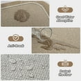 thumbnail image 4 of SIXHOME Non-Slip Kitchen Rug, Washable 20"x32" Kitchen Floor Mat, Half Circle Design for Sink, Laundry, Beige, 4 of 7
