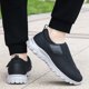 thumbnail image 5 of Deporte Con Zapatos Ortopédicos Sin Cordones Anchos para Hombres Diabéticos Cierre Ajustable Absorción Impactos Fascitis Plantar, 5 of 9