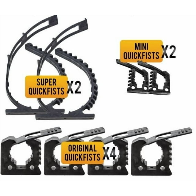 End Of Road 8 Piece Quick Fist Clamp Mounting Kit 90010