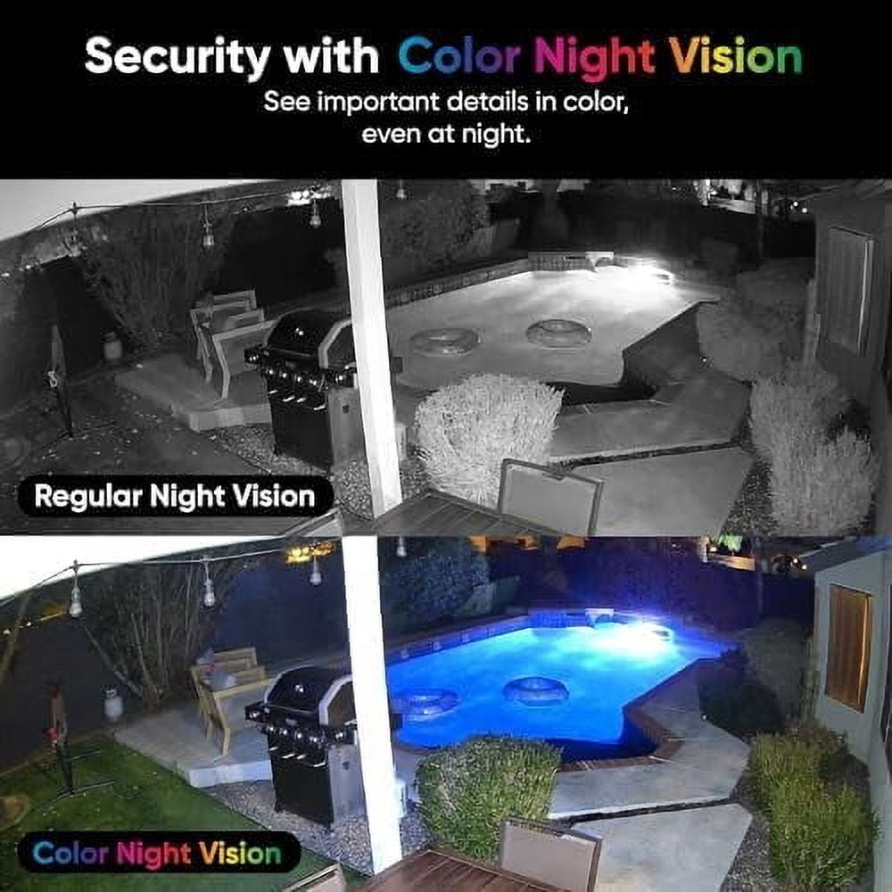 Wyze Cam v4 2K HD Wi-Fi Smart Home Security Camera Indoor/Outdoor Pet/Baby Monitor Motion Activated