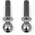 thumbnail image 2 of Hobby Rc Associated Electrics Asc91753 Hd Ti Ballstuds, 10Mm Replacement Parts, 2 of 3