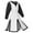 White, variant on Men's Colorblock Robe Medieval Retro Tunic Stage Performance Costume Slim Round Neck Pullover Shirt Top With Belt Long Sleeve Round Neck Top,Red,2XL