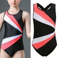 thumbnail image 2 of Kids Dancewear Gymnastics Leotards Girls Athletic Ballet Leotards For Gymnastics Training Active Wear, 2 of 9