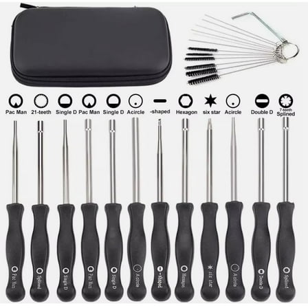 12-Piece Carburetor Fine-Tuning Tool Set, Ideal for 2-Cycle Small Engine Equipment such as Poulan, Husqvarna, ECHO Trimmers and Chainsaws