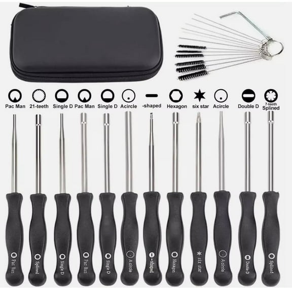 12-Piece Carburetor Fine-Tuning Tool Set, Ideal for 2-Cycle Small Engine Equipment such as Poulan, Husqvarna, ECHO Trimmers and Chainsaws