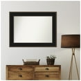 thumbnail image 6 of Amanti Art Custom Wall and Bathroom Mirror (32.75 x 43.75 in.), Mezzanine Espresso Frame, 6 of 7