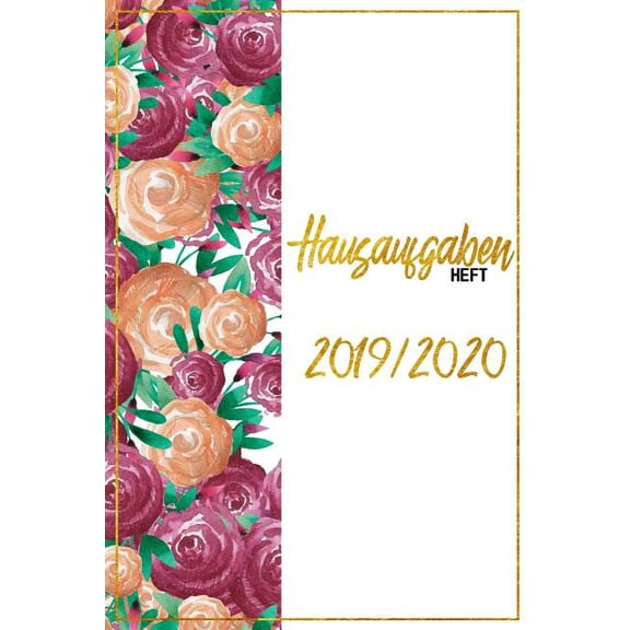 Hausaufgabenheft 2019/2020: 6x9 Dein Kalender, Schulheft, Schulplaner fÃ¼r das ganze Schuljahr I Mit Spielen (Sudoku, Sch, (Paperback)