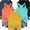 Sea Blue + Black + Cyan + Orange + Yellow, variant on MORTTIC Women's 5-Pack Racerback Tank Tops Summer Casual Sleeveless Crew Neck Basics for Everyday Comfort , 2XL
