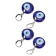 thumbnail image 3 of Aretes De Ojo Azul, Material De Aleaciones De Vidrio Aretes De Resina De Vidrio Azul Resistente Al Desgaste Hermoso Práctico 2 Pares Para La Colocación Diaria Para Regalos ANGGREK Otros, 3 of 8