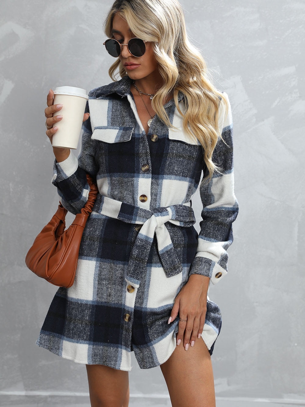 plaid shirt dress outfit ideas 15 Ways to Style a Plaid Flannel Shirt Dress