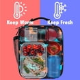 thumbnail image 2 of Lunch Box OPUX Premium Insulated Lunch Bag Dinosaur Design, 2 of 6