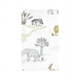 thumbnail image 3 of Hudson Baby Cotton Flannel Burp Cloths, Neutral Safari World 10-Pack, One Size, 3 of 7