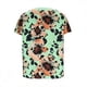 thumbnail image 5 of Tejiojio Women's V-Neck Loose Fit Solid Color Blouse Short Sleeve Button-Down Casual S-2XL, 5 of 9