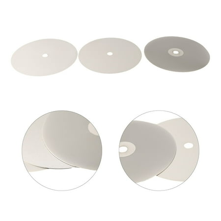 

3Pc 6 Grit 240/600/3000 Coated Wheel Lapping Disc Flat Lap Wheel Pack