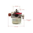thumbnail image 2 of 640350 Carburetor W/ Mount Gasket LV195EA LV195XA Tecumseh Engines Lawn Mower, 2 of 9