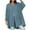 Light Blue, variant on Scyoekwg Button Down Shirt Women Solid Color Long Sleeve Lapel Collar Blouse Loose Fit Hight Low Office Casual Top (Army Green,M)