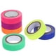 thumbnail image 2 of EeaseMX 5 rollos de cintas fluorescentes de algodón UV autoadhesivas y luminosas para decoración de espectáculos de luces (color aleatorio), 2 of 8