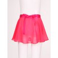 thumbnail image 4 of iiniim Kids Girls Chiffon Ballet Dance Mini Wrap Skirts Ballerina Dancewear Sizes 4-12, 4 of 7
