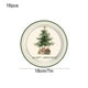 thumbnail image 3 of Paquete de 16 platos de papel con diseño de árbol de Navidad | Bandejas desechables de 23 y 18 cm para fiestas y cumpleaños | Vajilla festiva para postres y aperitivos, 3 of 5