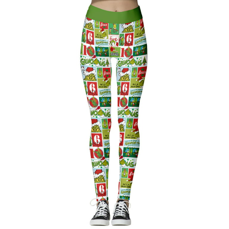 Merry Whatever! - Christmas Grinch  Leggings for Sale by