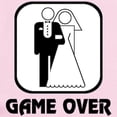 thumbnail image 2 of CafePress - Wedding Symbol: Game Over Infant Bodysuit - Baby Light Bodysuit, Size Newborn - 24 Months, 2 of 4