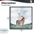 thumbnail image 4 of Stupell Industries Rustic Lodge Muted Blue Sky Farm Black Framed Giclee Art, 12 x 12, by Kim Allen, 4 of 8