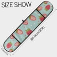 thumbnail image 2 of Heat-Insulating Gloves Two-Way Gloves Double Mitt Oven Mitts Suitable for Kitchen Ovens and Microwave Ovens Cute Cartoon Smiling Strawberry, 2 of 5