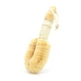 thumbnail image 5 of Cepillo de sisal para cuerpo y piel seca para baño y ducha - Fibras naturales para mejorar la circulación sanguínea, exfoliar la piel y reducir la celulitis (2 piezas) ShuxiuWang 1327537029175, 5 of 5