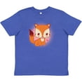thumbnail image 3 of Inktastic Fox Girl Cute Woodland Animal Youth T-Shirt, 3 of 5