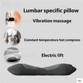 thumbnail image 6 of 3-in-1 Massager Lumbar Support Pillow | Smooth Spine Triple Fusion Back Massager for Lower Back & Sciatica Pain Relief in Bed or Office Chair, 6 of 8