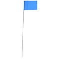 thumbnail image 3 of Bandera de señalización C H HANSON 15068, 15 cm, azul, paquete de 10, 3 of 3