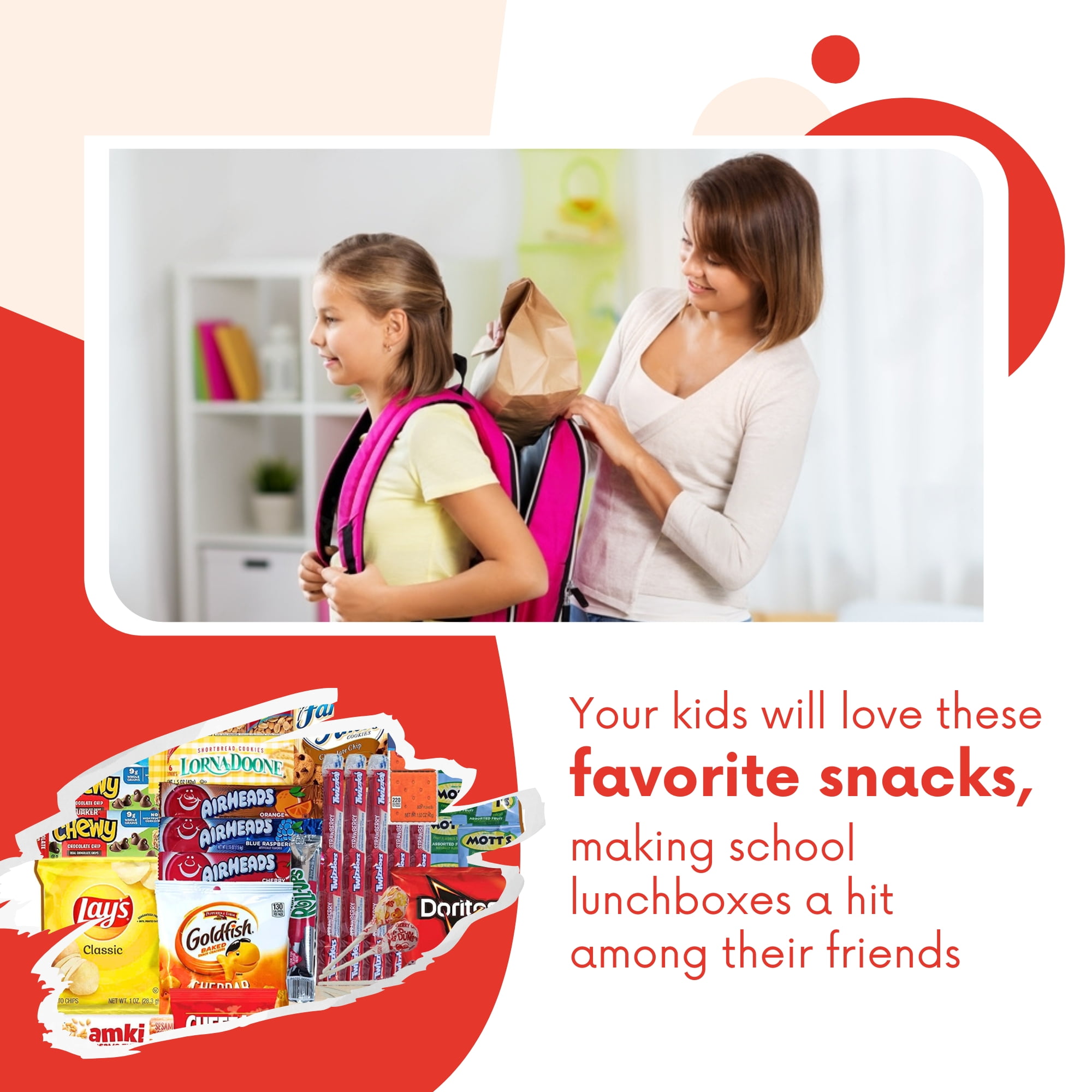 Jumbo Jumble Energy Snack Box (45 Count) Holiday Gift Care Package Snacks Variety Pack for Adults Teens Kids Men Women School College Office Birthday (Energy Set)