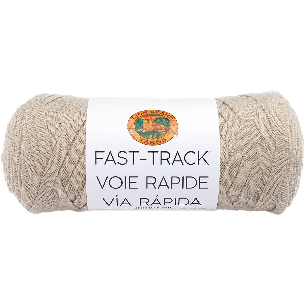 Lion Brand Fast Track YarnTruckers Taupe