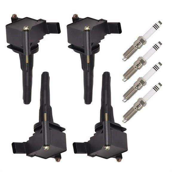 Set of 4 Ignition Coil & 4 Iridium Spark Plug for Cadillac 2019-2022 XT4 CT4 CT5 XT5 XT6 CT6 GMC 2020-2022 Acadia Chevrolet 2020-2022 Blazer l4 2.0L