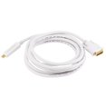 thumbnail image 1 of Monoprice 6000 10 ft. 32AWG Mini Display Port to DVI Cable - White, 1 of 3