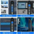 thumbnail image 3 of Volume Control Presentation Clicker RF  USB PowerPoint Clicker Presentation Remote Control Pointer Slide Advancer (Black), 3 of 6