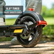 GOTRAX Fusion Adults Electric Scooter, 8.5 Honeycomb Tire, Max 14 Mile Range, Max 18 MPH Speed Powered By 300W Motor, With Cruise Control Foldable Electric Scooter For Adult