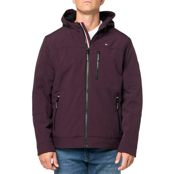 Chaqueta Tommy Hilfiger Soft Shell con forro sherpa para hombre