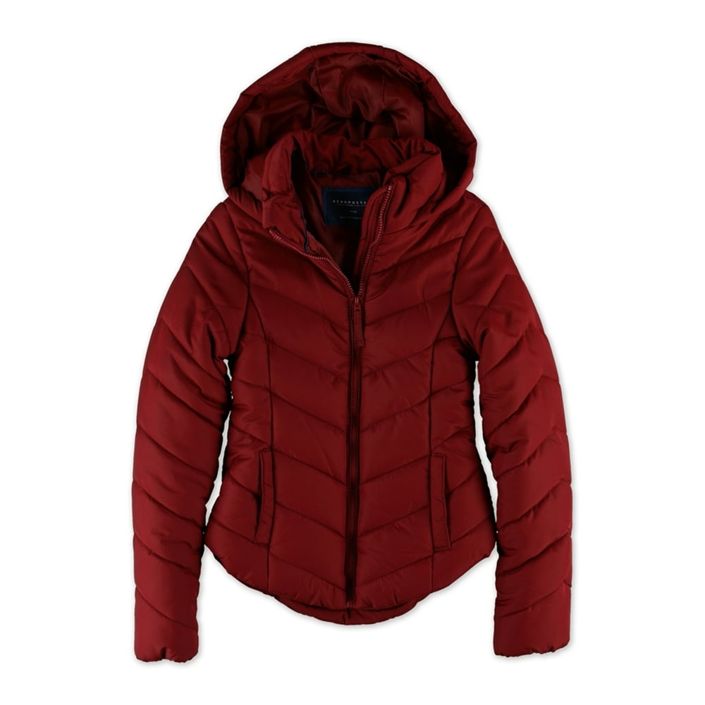 Aeropostale Juniors Hooded Puffer Jacket