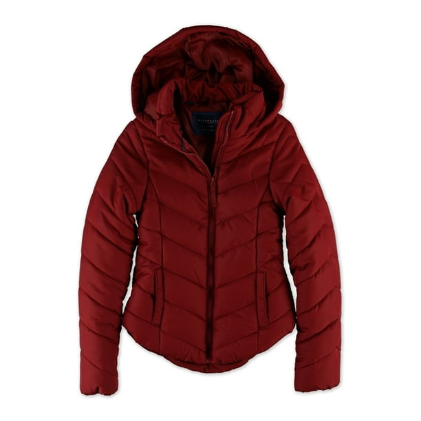 Aeropostale Juniors Hooded Puffer Jacket