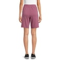 thumbnail image 3 of Athletic Works Women's French Terry Cloth Bermuda Shorts, Sizes XS-3XL, 3 of 5