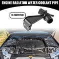 thumbnail image 2 of Tubo de refrigerante de agua para radiador de motor No.1657722030-conector de manguera de calentador Interior de coche-para Toyota Corolla 2009-2013 plástico negro 1 ud., 2 of 7