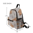 thumbnail image 3 of FORMRS Kids School Backpack with Front Zippered Pocket 12" Student Travel Daypack, Cartoon Bear, 3 of 6