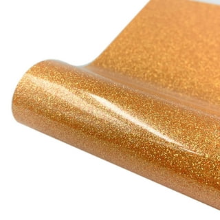 Cricut Glitter Iron on Gold