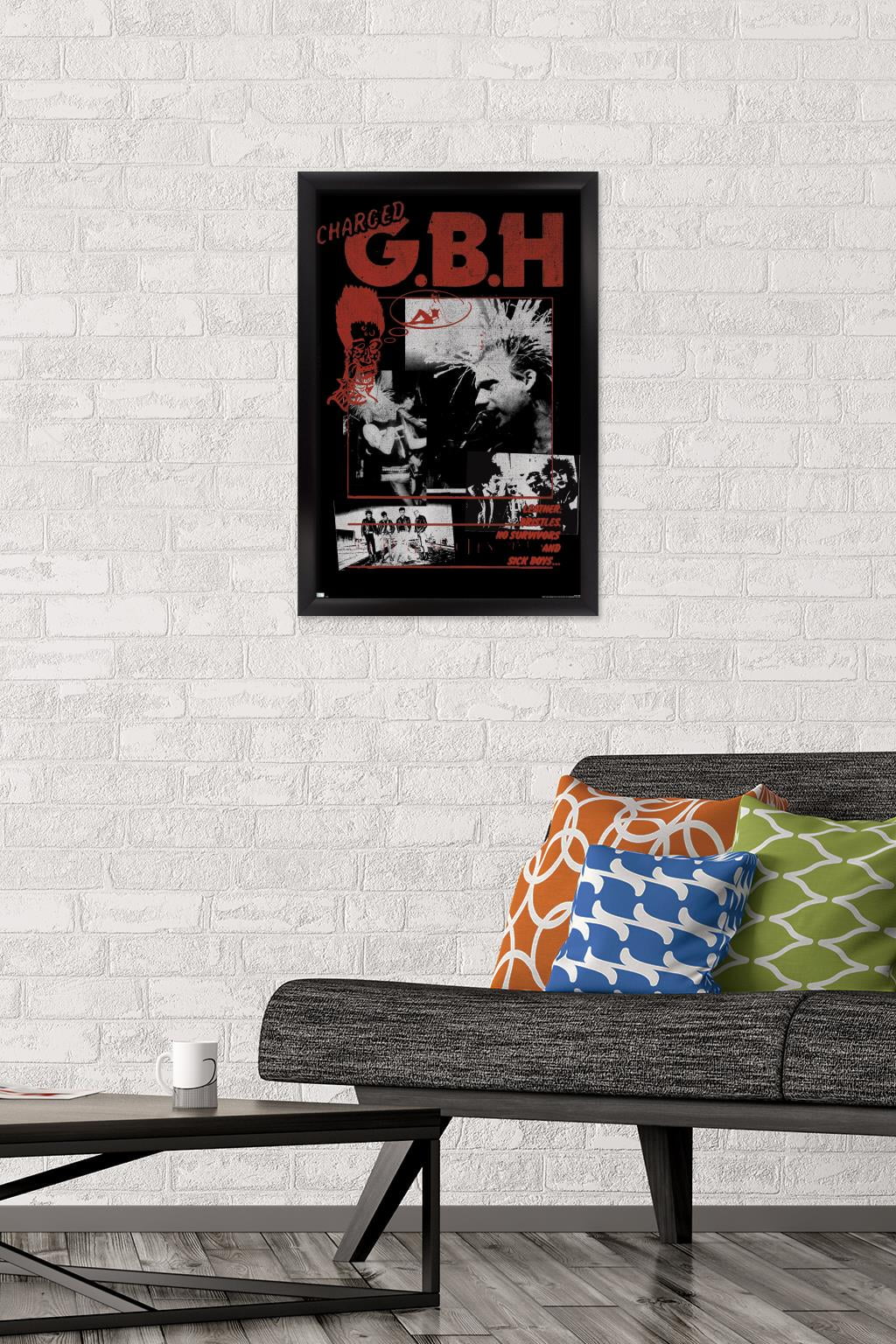 GBH - Montage Wall Poster, 14.725" x 22.375", Framed