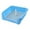 Blue Medium, variant on Pet Cat Training Toilet Tray, Washable Litter Bedding Box Portable Bedpan Puppy Potty Detachable Lattice Dogs Toilet for Bunny Small Animals Blue Medium