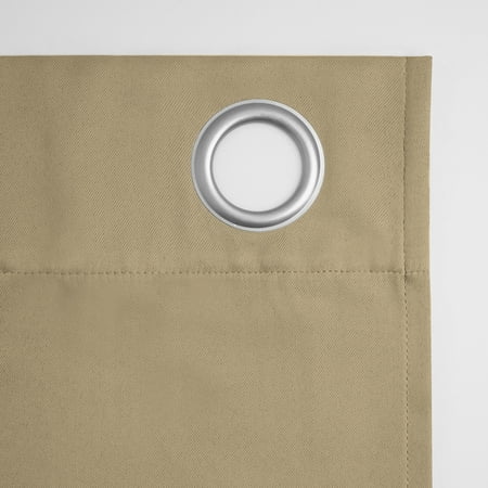 Sun Zero Nolan Energy Saving Blackout Grommet Single Curtain Panel